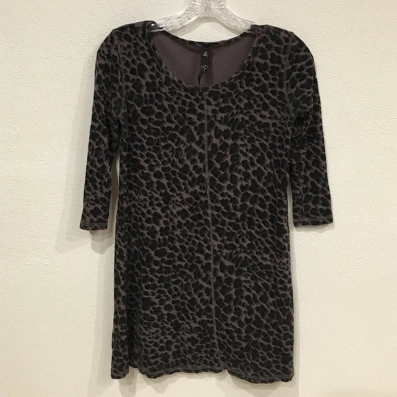 Jessica Simpson Animal Print Tunic Size XS EUC - Picture 1 of 2